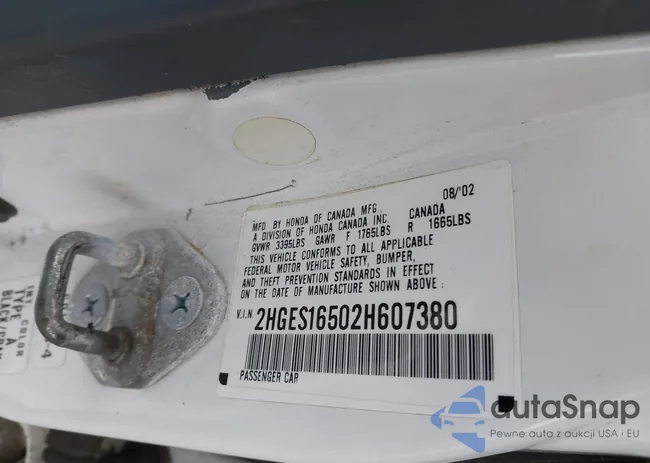 2HGES16502H607380: 41330347