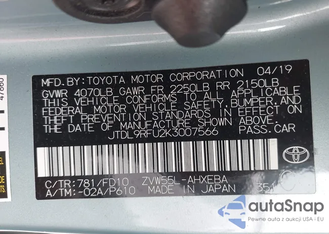 JTDL9RFU2K3007566: 41332432