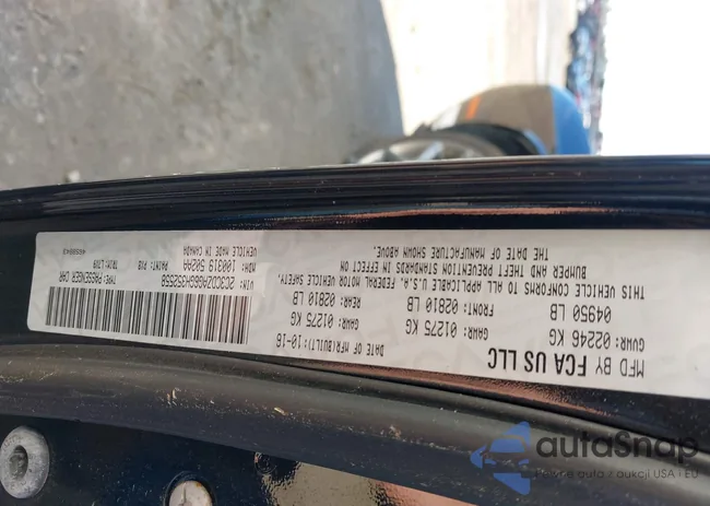 2C3CDZAG6GH352558: 41333528