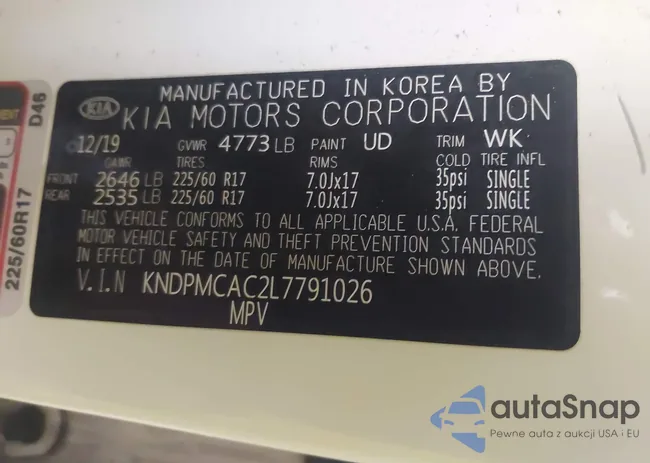 KNDPMCAC2L7791026: 41333544