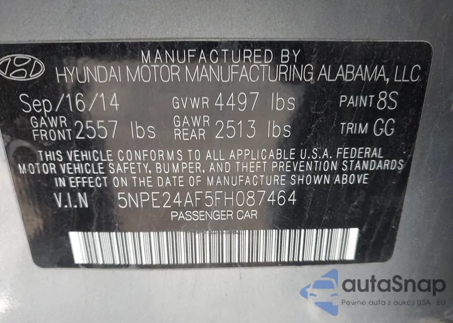 5NPE24AF5FH087464: 41336354