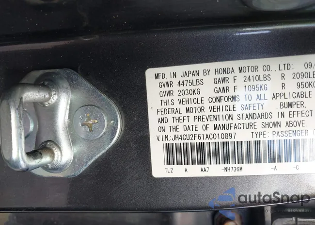 JH4CU2F61AC010897: 41345159