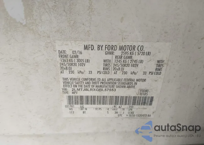 2LMTJ8LRXGBL57553: 41351900