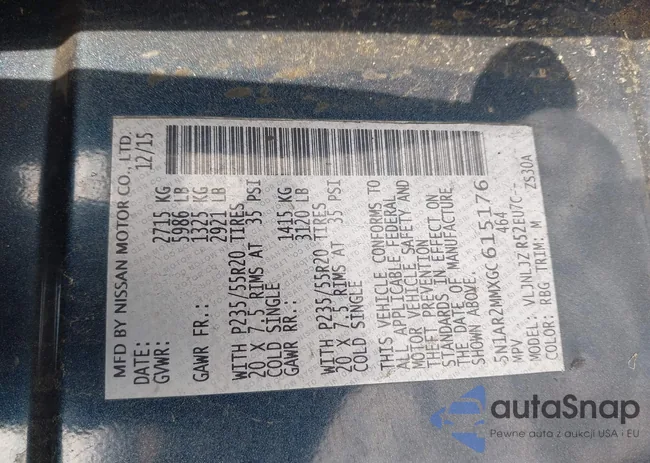 5N1AR2MMXGC615176: 41355429