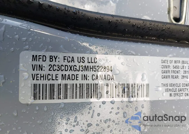 2C3CDXGJ3MH522894: 41359483