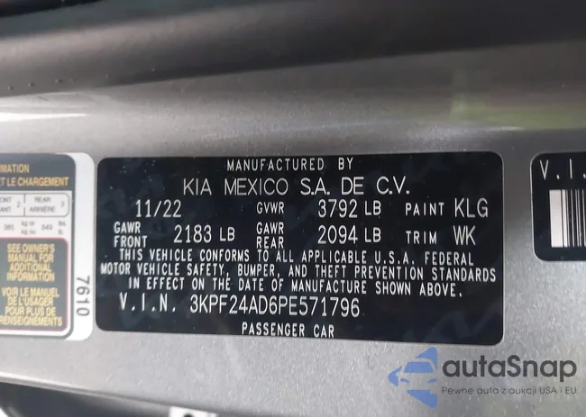 3KPF24AD6PE571796: 41363115