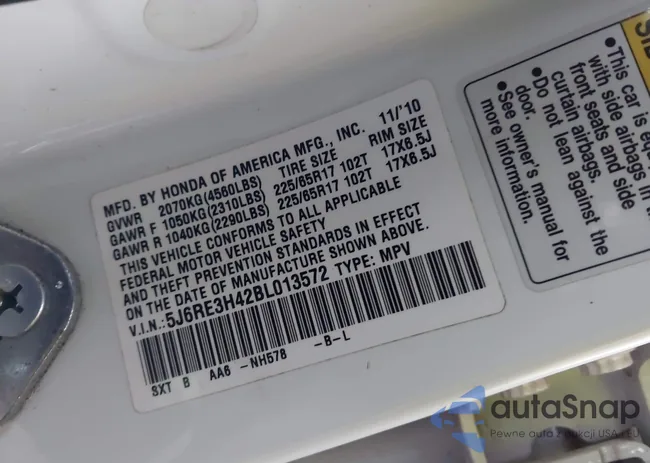 5J6RE3H42BL013572: 41362788