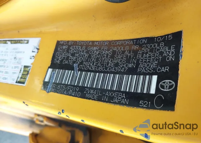 JTDZN3EU8GJ043947: 41366970