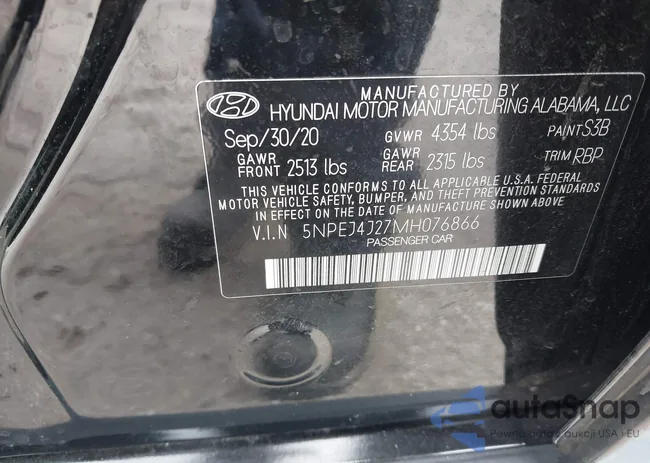 5NPEJ4J27MH076866: 41369485