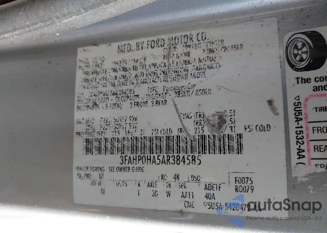 3FAHP0HA5AR384585: 41372327