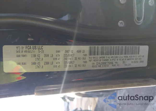 3C4NJDBB9KT792096: 41373667