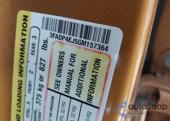 3FADP4EJ5GM157364: 41374823