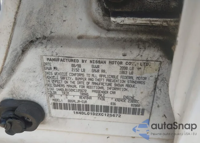 1N4DL01D2XC125672: 41379153