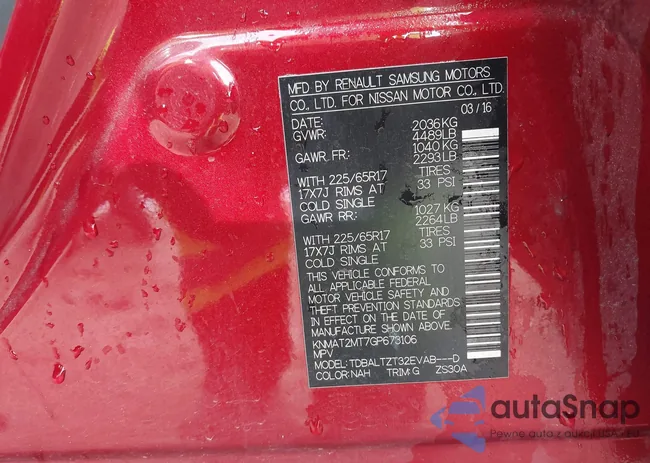 KNMAT2MT7GP673106: 41385091