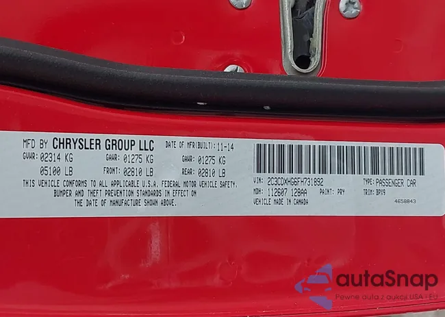 2C3CDXHG6FH731892: 41385268