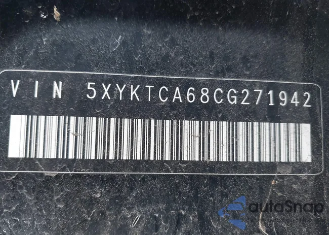 5XYKTCA68CG271942: 41387636