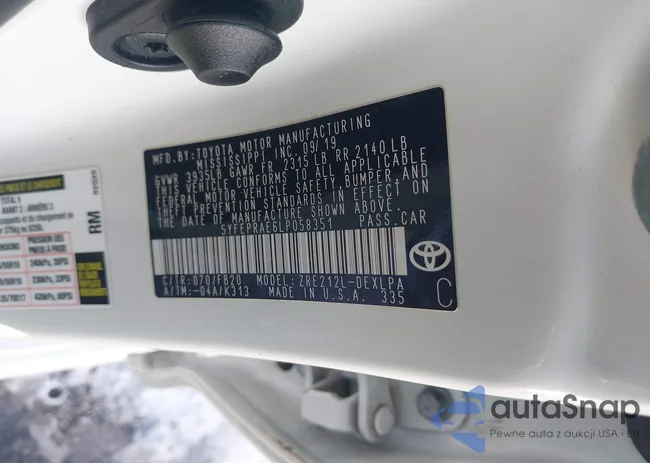 5YFEPRAE6LP058351: 41390547