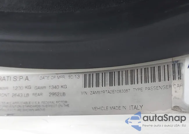 ZAM57RTA2E1083387: 41390641