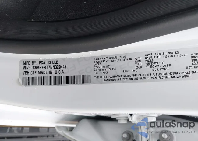 1C6RRERT7NN329447: 41392263