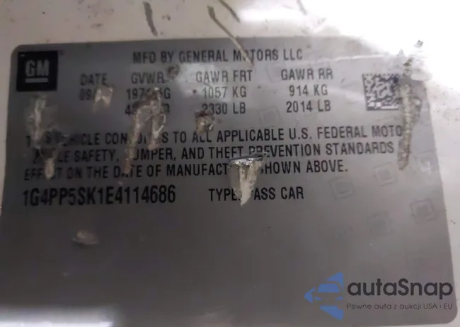 1G4PP5SK1E4114686: 41393338