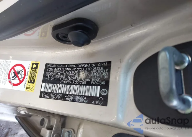 JTHBW1GG3D2017481: 41394725