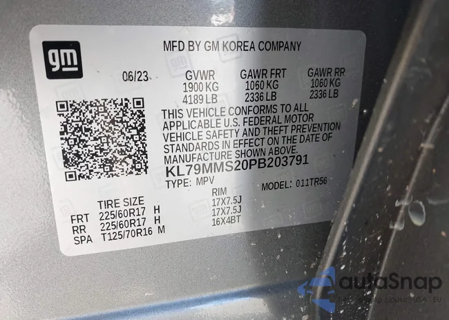 KL79MMS20PB203791: 41397067