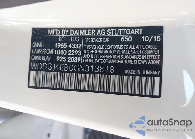 WDDSJ4EB0GN313818: 41398941