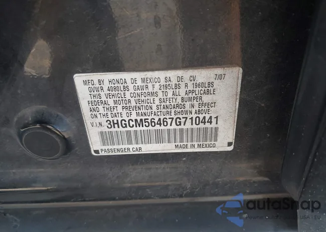 3HGCM56467G710441: 41400683