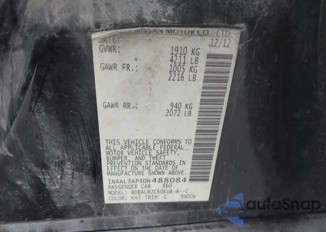 1N4AL3AP4DN488084: 41402144