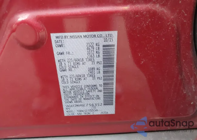 5N1AT2MV4GC756352: 41405884