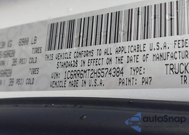 1C6RR6MT2HS574384: 41406448