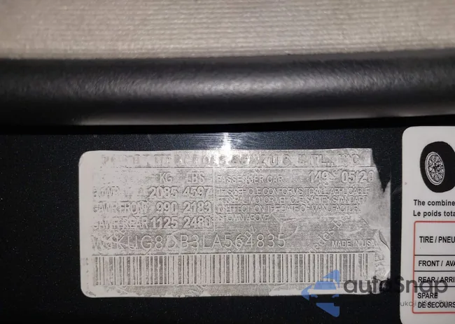 WDDUG6GB1JA353145: 41411484