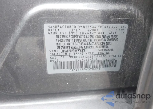 3N1AB7AP0HY296595: 41413479