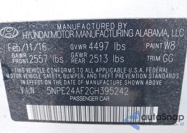 5NPE24AF2GH395242: 41416824