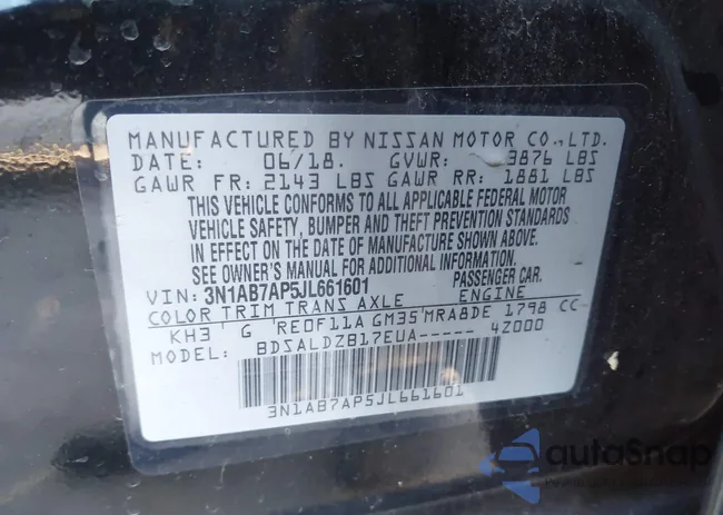 3N1AB7AP5JL661601: 41423993