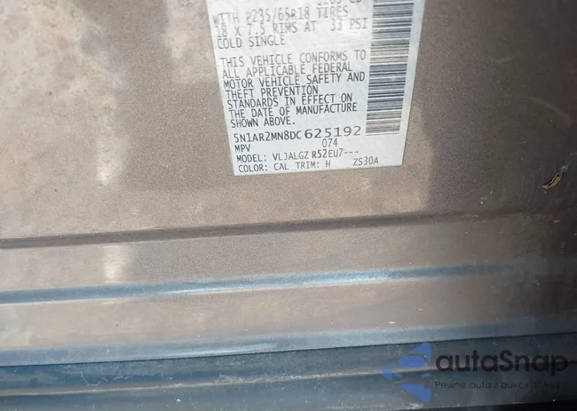 5N1AR2MN8DC625192: 41426375