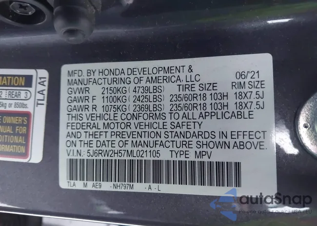 5J6RW2H57ML021105: 41427413