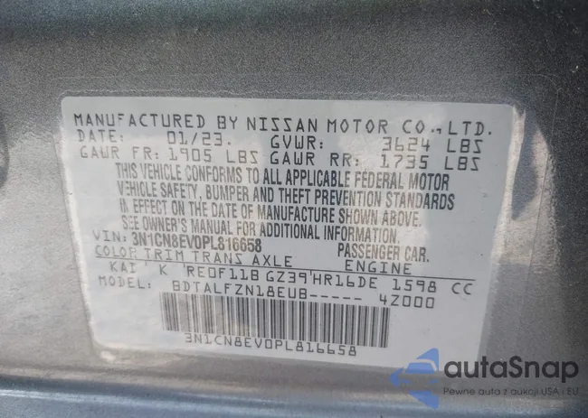 3N1CN8EV0PL816658: 41432836