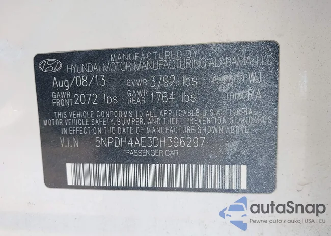 5NPDH4AE3DH396297: 41434477