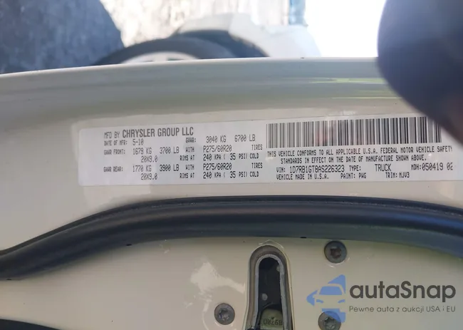 1D7RB1GT8AS226323: 41437126