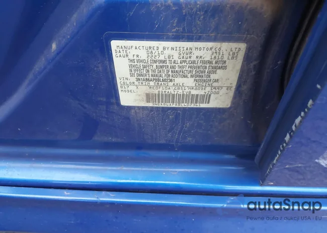 3N1AB6AP8BL602361: 41439031