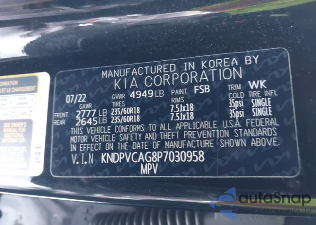 KNDPVCAG8P7030958: 41440872