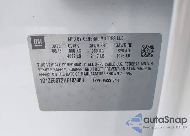 1G1ZE5ST2HF103080: 41441183