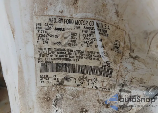 1FTNX21F7XEB68487: 41441680