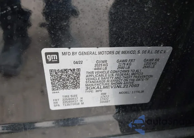 3GKALMEV1NL217093: 41443896