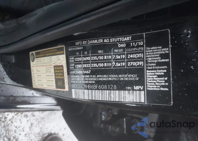 WDCGG8HB6BF608128: 41447409