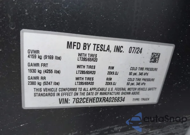 7G2CEHEDXRA026834: 41448419