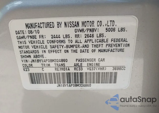 JN1BY1AP0BM324860: 41449685