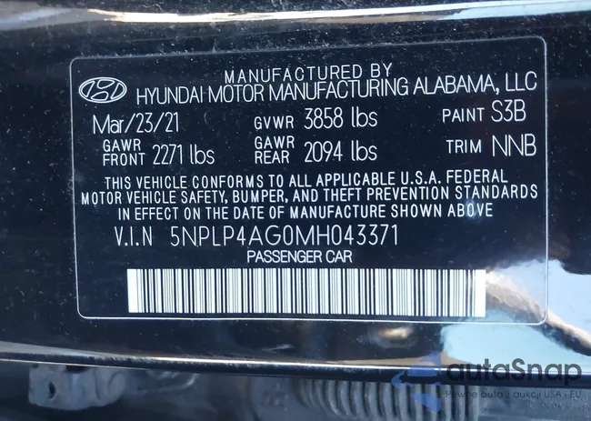 5NPLP4AG0MH043371: 41453282