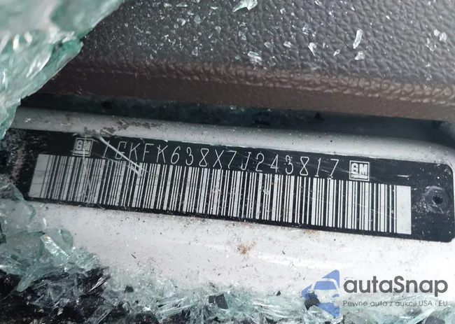 1GKFK638X7J243817: 41453822